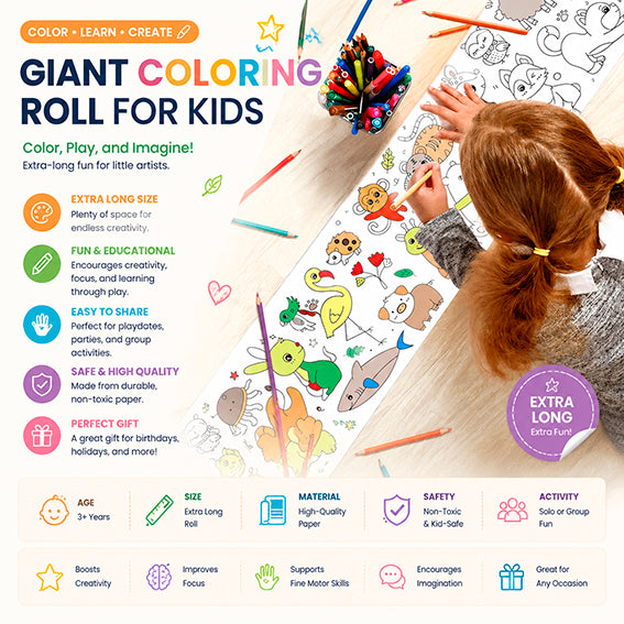 Children's Drawing Roll