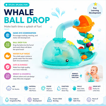 Musical Whale Ball Popper