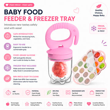 Silicone Baby Food Teether