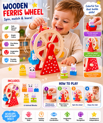 Spin 'n' Smile Animal Ferris Wheel