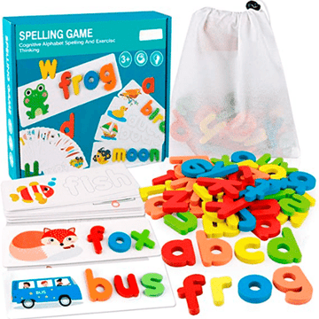 Wooden Spelling Game